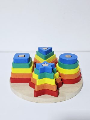 Torre de Encaje Multiforma de Madera